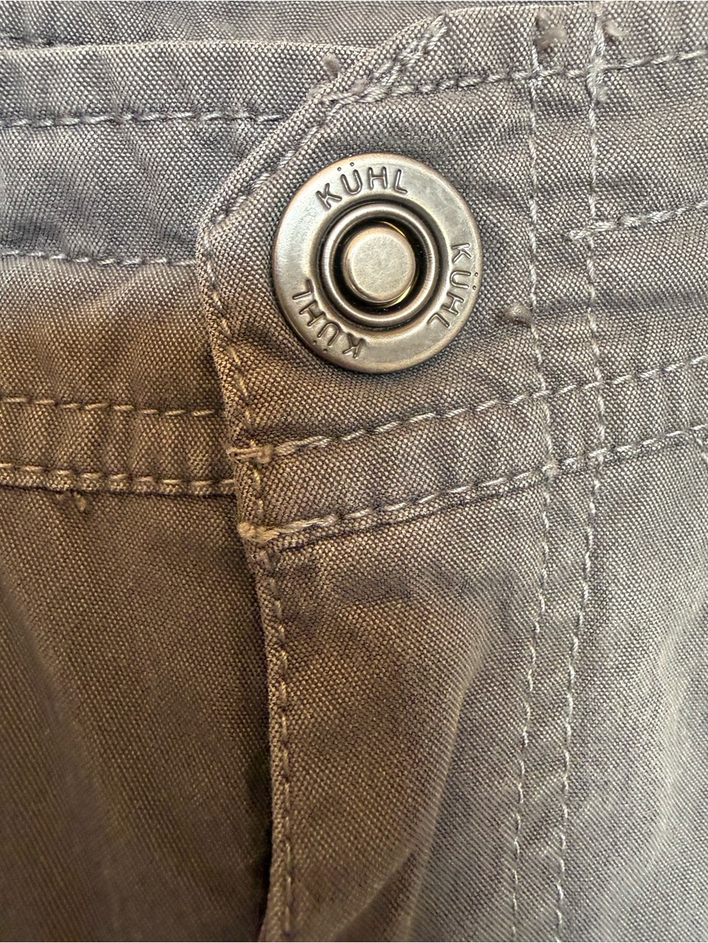 KÜHL Women’s Hiking Trail Pants Gray Size 4 Regular Outdoor Adventure - Picture 6 of 7